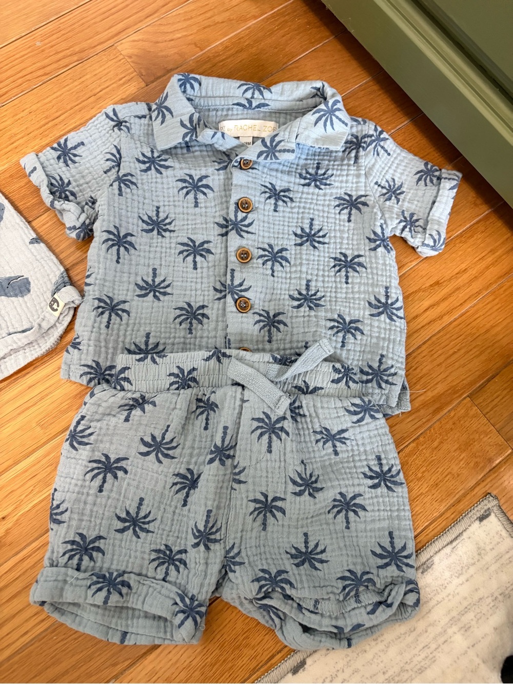 Set of 3 Tropical infant outfits - Picture 4 of 4